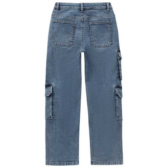 Beatwear Jungen Cargo-Jeans mit verstellbarem Bund