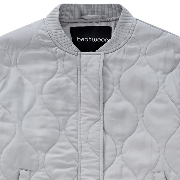 Beatwear Mädchen Steppjacke mit Wellensteppung