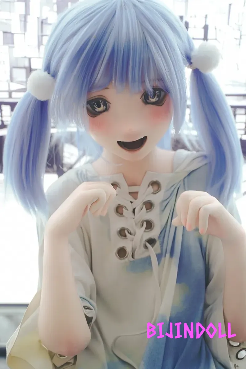 KiraDols Umegawa Kurako #KH001-A 150cm A-cup Anime Twin tails Silicone Love Doll