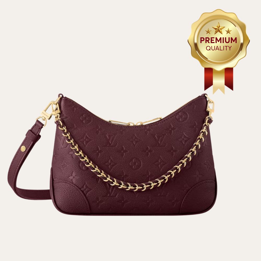 [Premium Quality] – Louis Vuitton Boulogne PM Red 11.4 Inches M25827