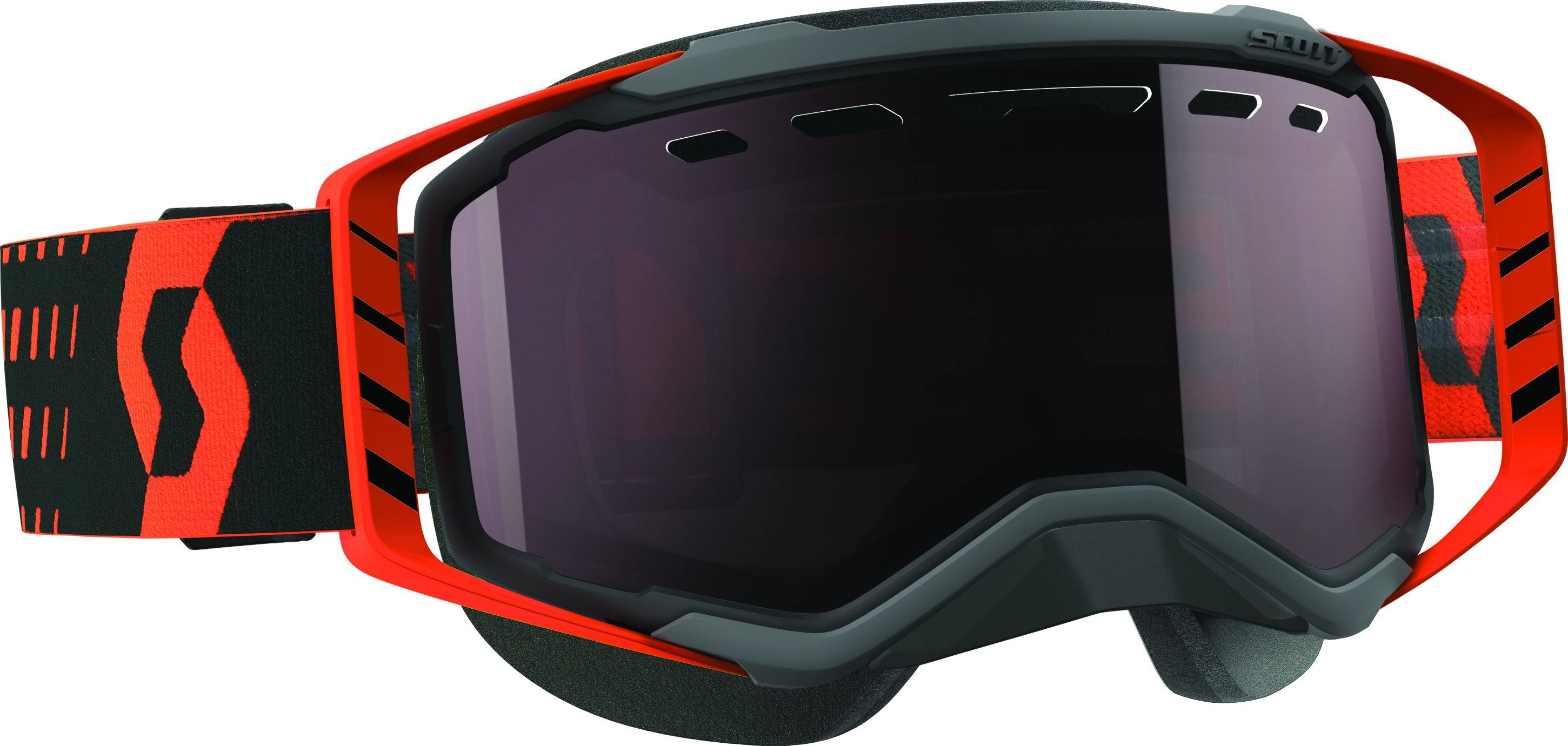 Scott 262581-1029315 Goggle Prospect Snow White/Blue w/Teal Chrome