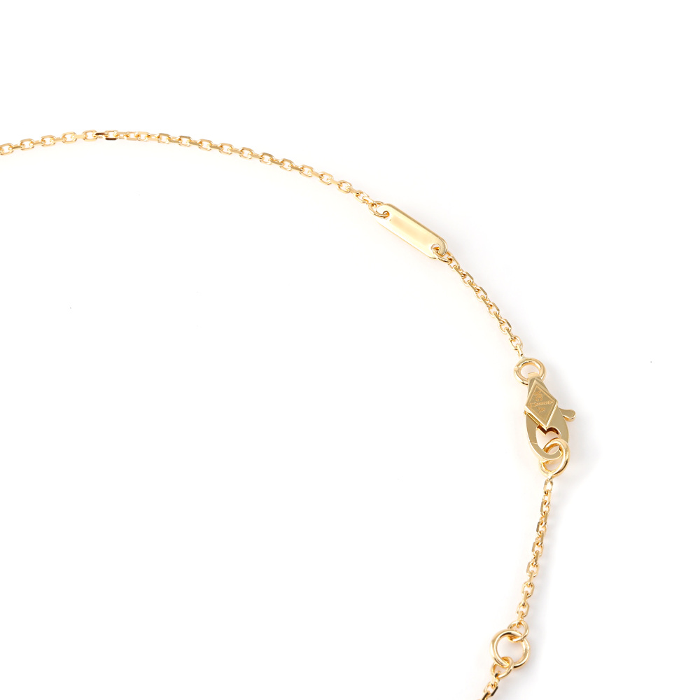 Van Cleef & Arpels Frivole Necklace 18K Yellow Gold Diamond VCARP0J100