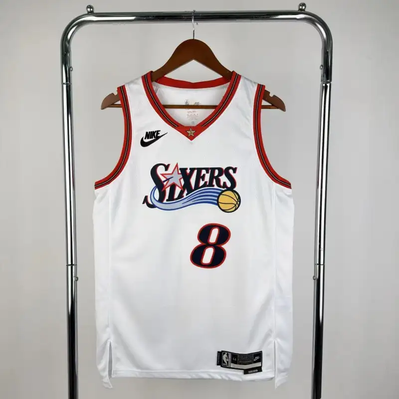 26 Season Philadelphia 76ers Retro #8