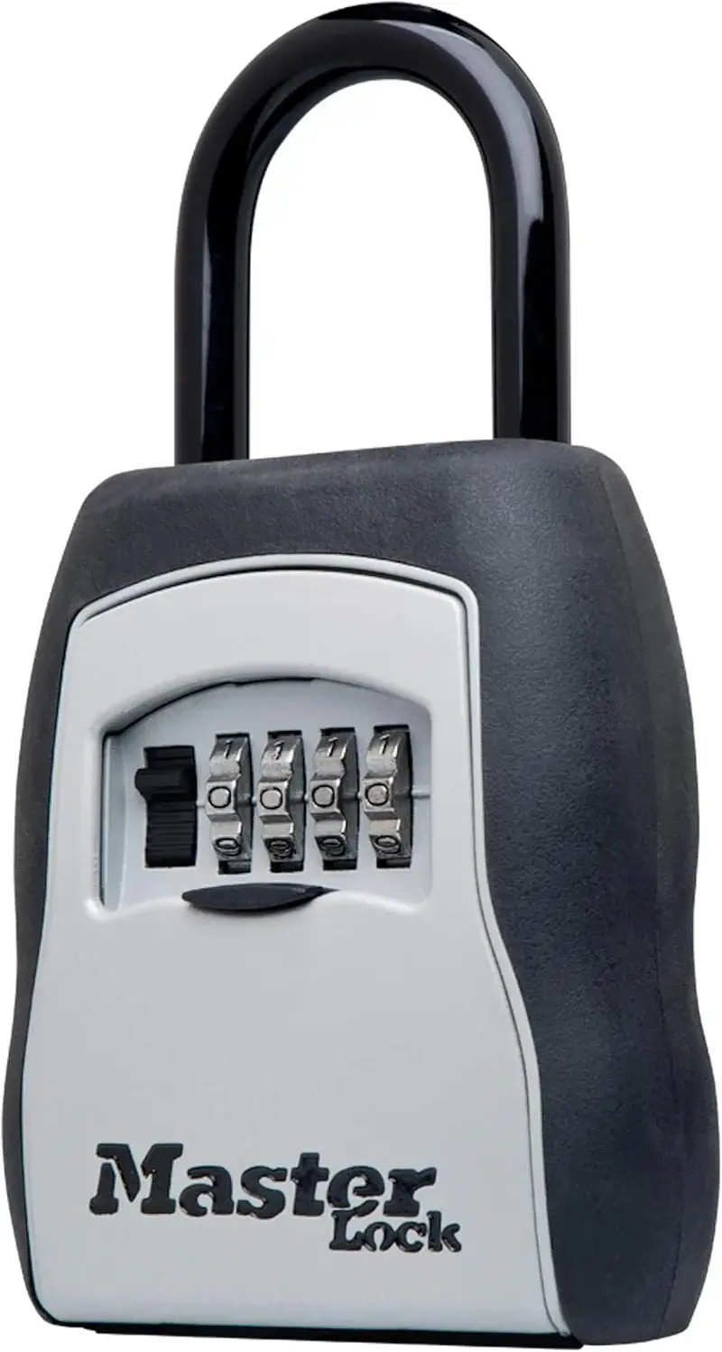 Weatherproof Key Lock Box with SentrySafe Fire & Water Resistant Safe – 1.23 Cu Ft Security Bundle