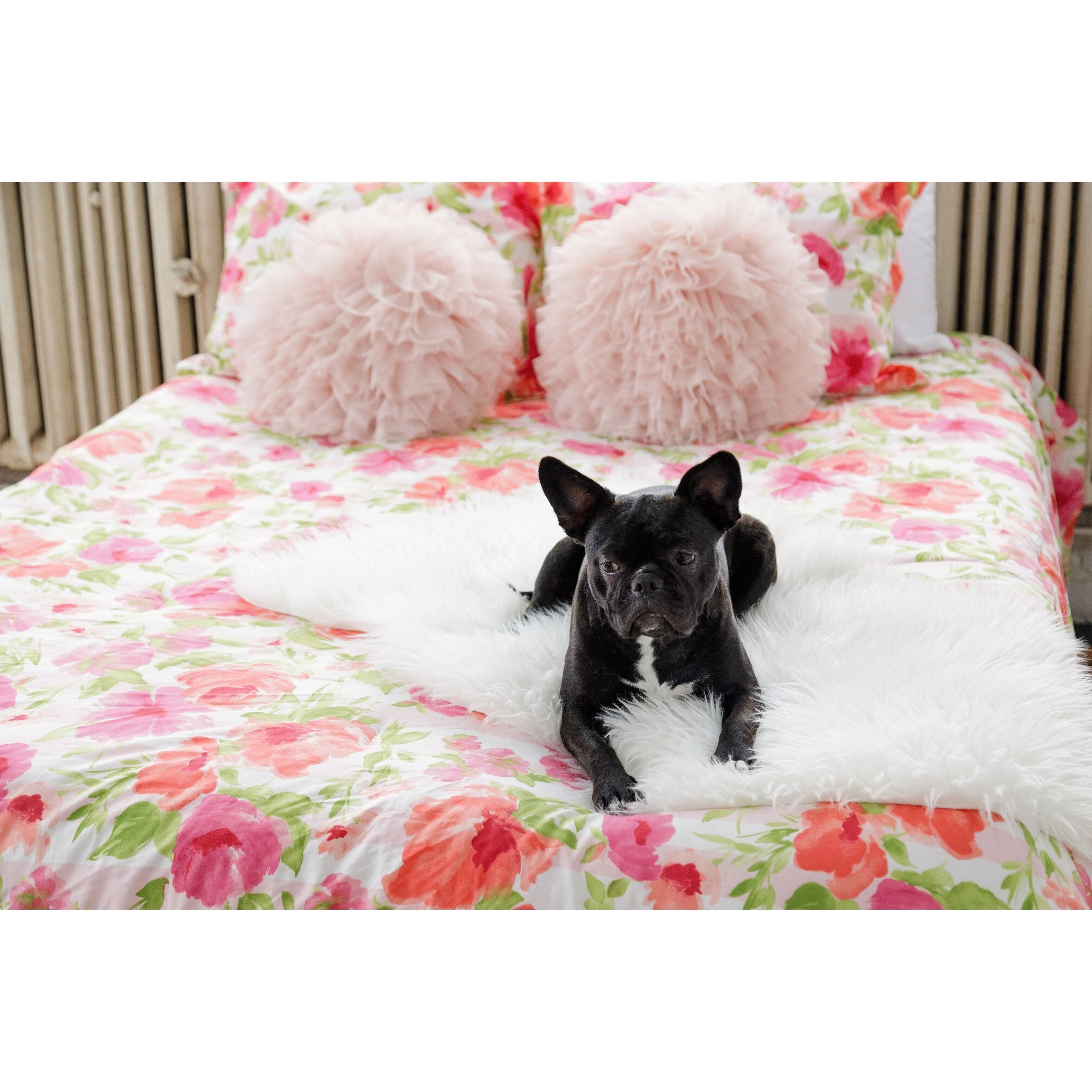 Poppy u0026 Fritz Buffy Duvet Cover Set - Pink - Twin