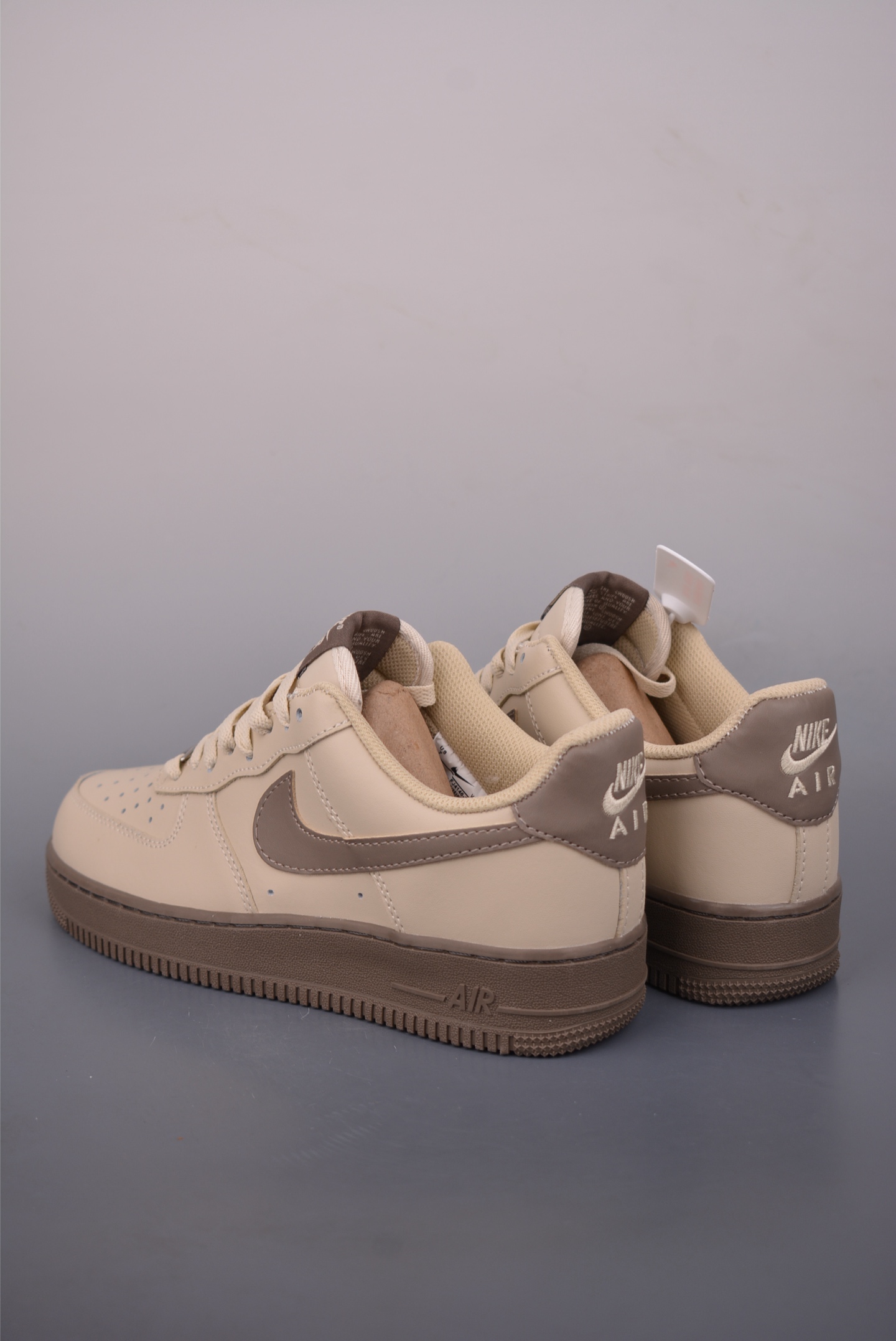 Nike Air Force 1 '07 Low Sanddrift Velvet Brown Sneakers - cnluxepick
