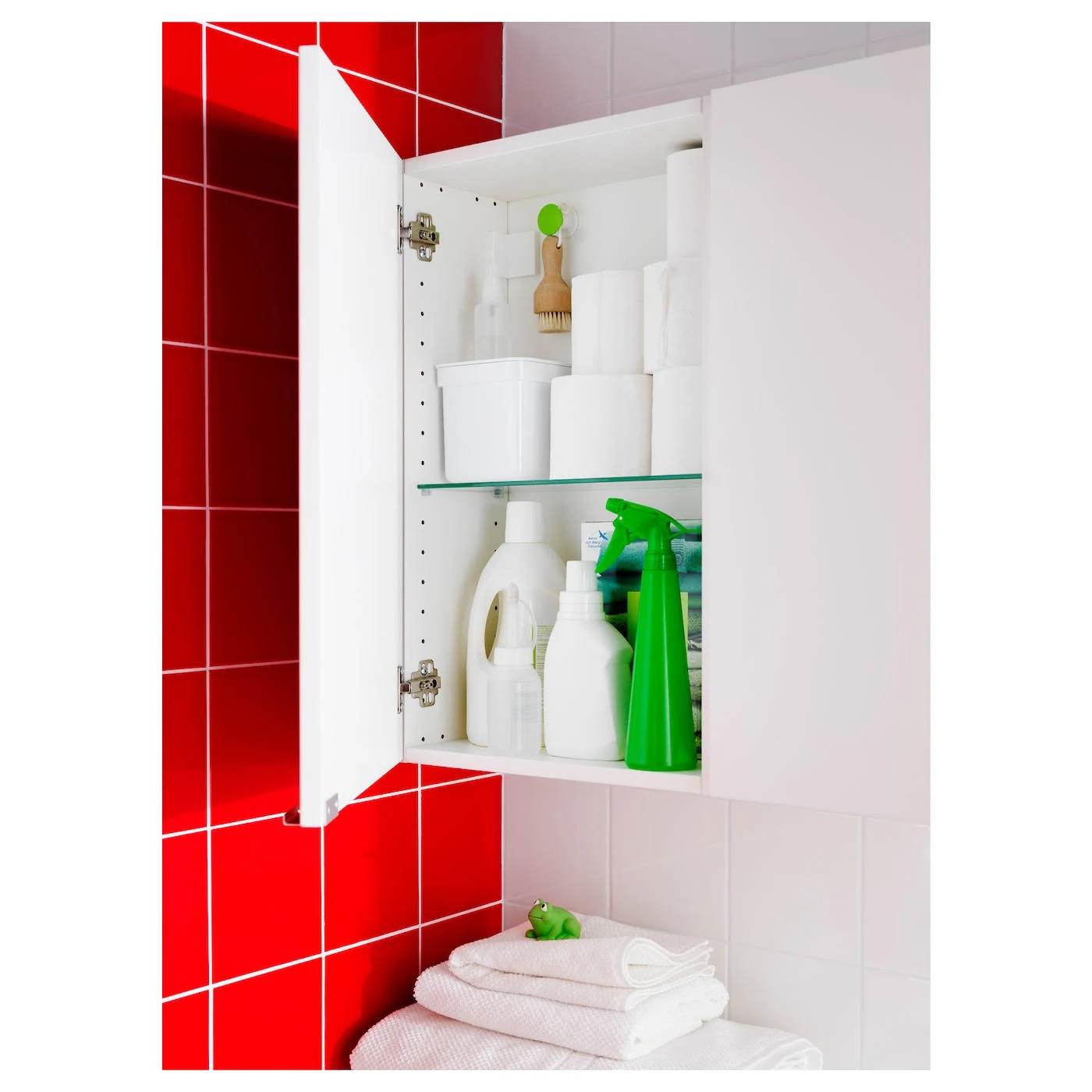 IKEA - LILLÅNGEN Wall Cabinet, White, 15 3/4x8 1/4x25 1/4 40240791