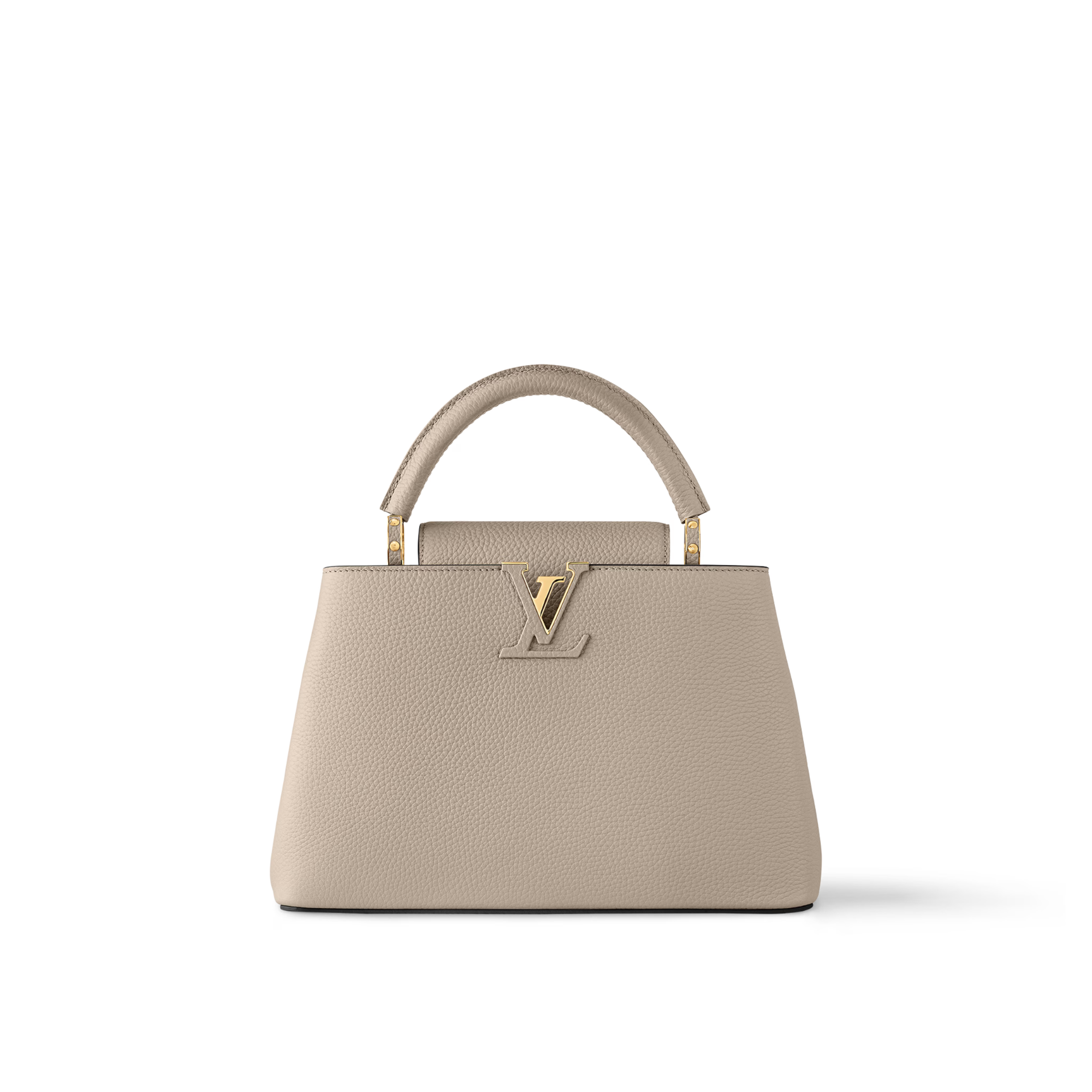 Louis Vuitton Capucines Mm Grey