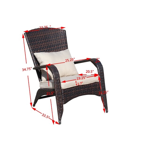 Patio Chair with Cushions
