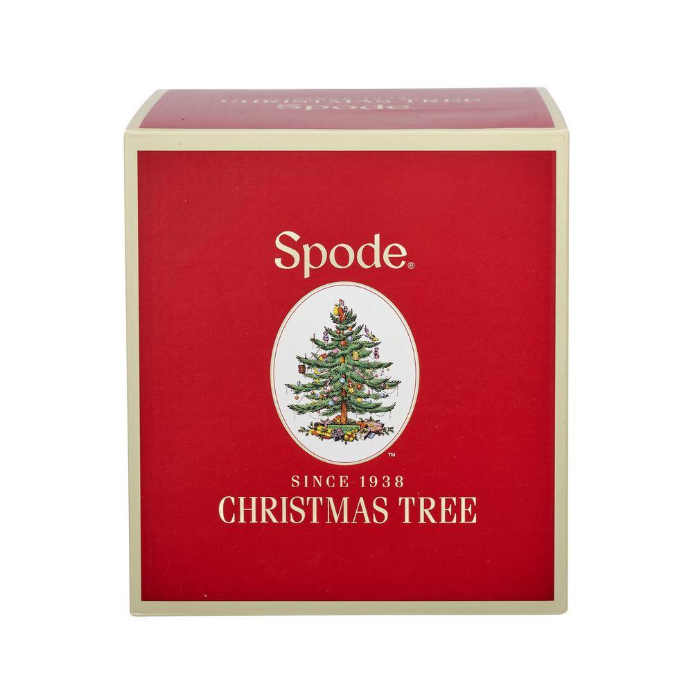 Spode 4-Piece Christmas Tree Glass Hiball Drinkware Set 4339502