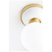 Mitzi H383501-AGB/DG Nina 1 Light Flush Mount