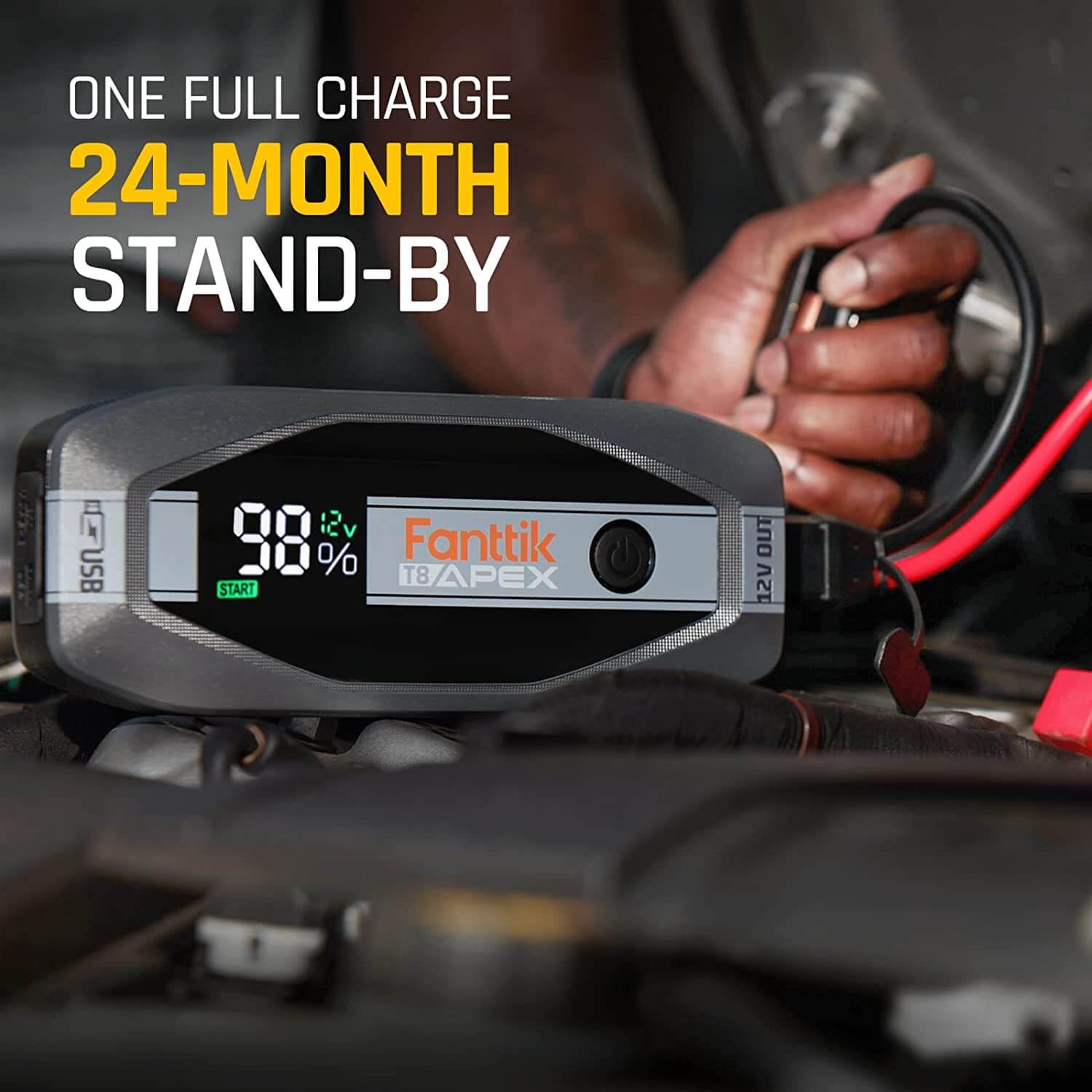 E1 PRO Precision Electric Screwdriver and T8 APEX Jump Starter Standard Package
