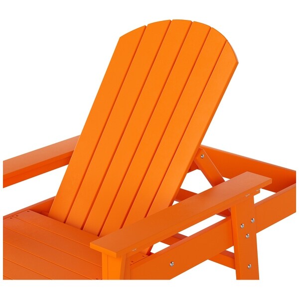 Polytrends Altura Poly EcoFriendly All Weather Reclining Chaise Lounge with Arms