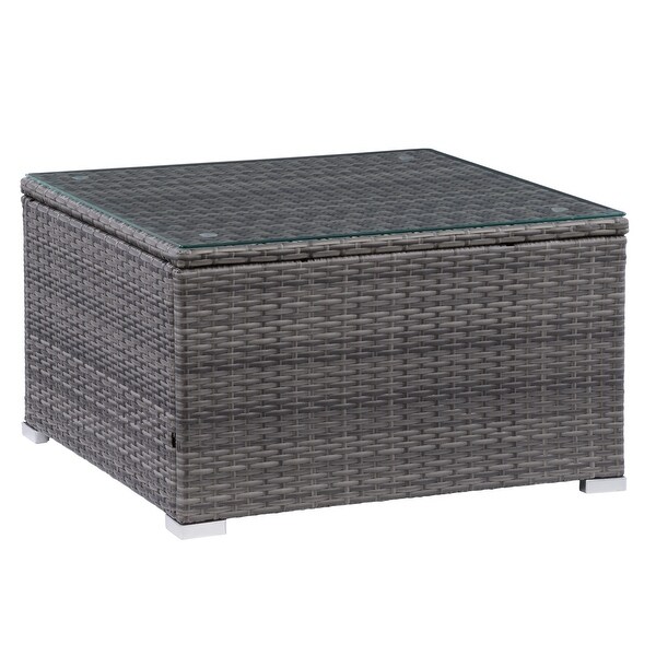 Parksville Square Patio Coffee Table,Grey