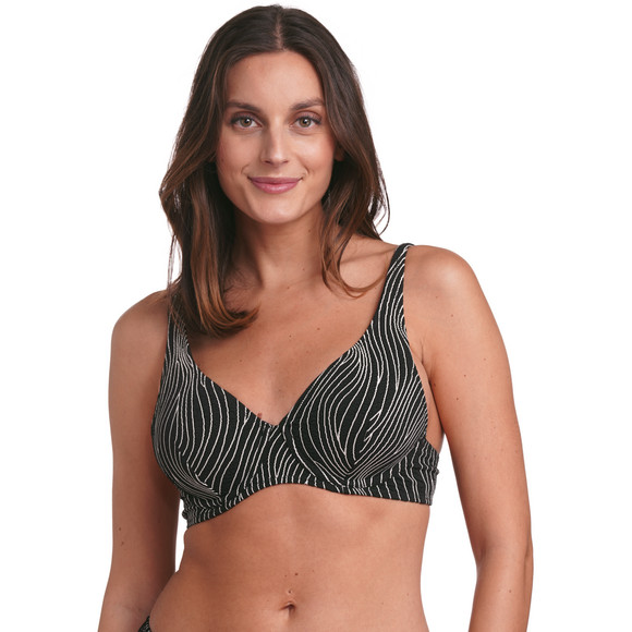 Gina Benotti Damen Bikinioberteil mit Wellenmuster