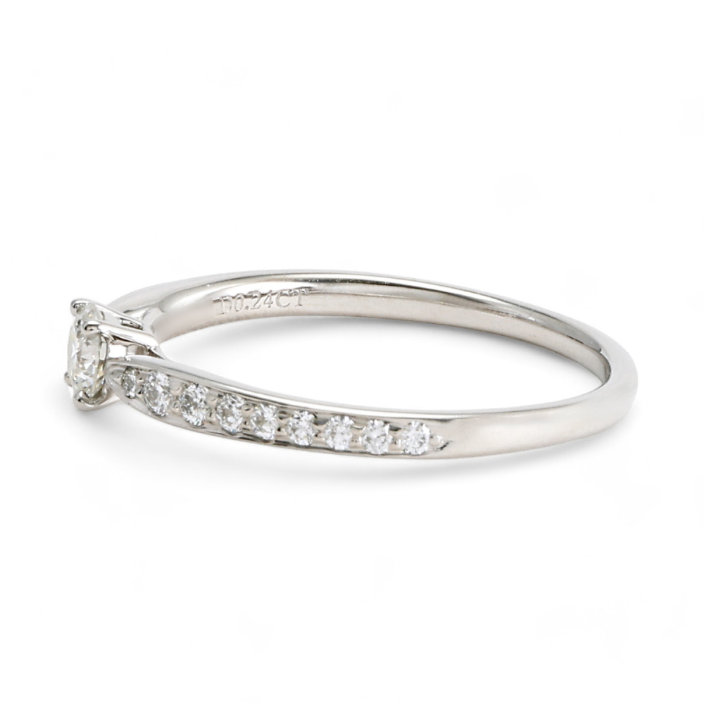 Tiffany & Co. Tiffany Harmony PT950 Ring I Platinum Diamond