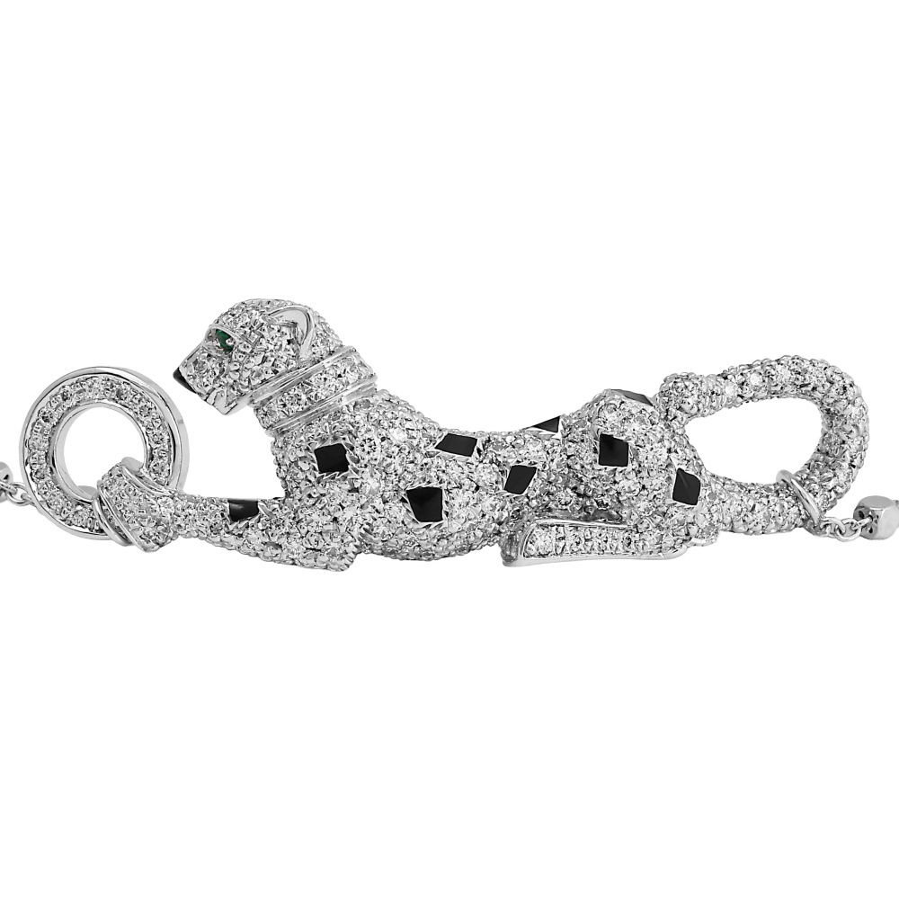 Cartier Panthère Bracelet 18K White Gold N6710516