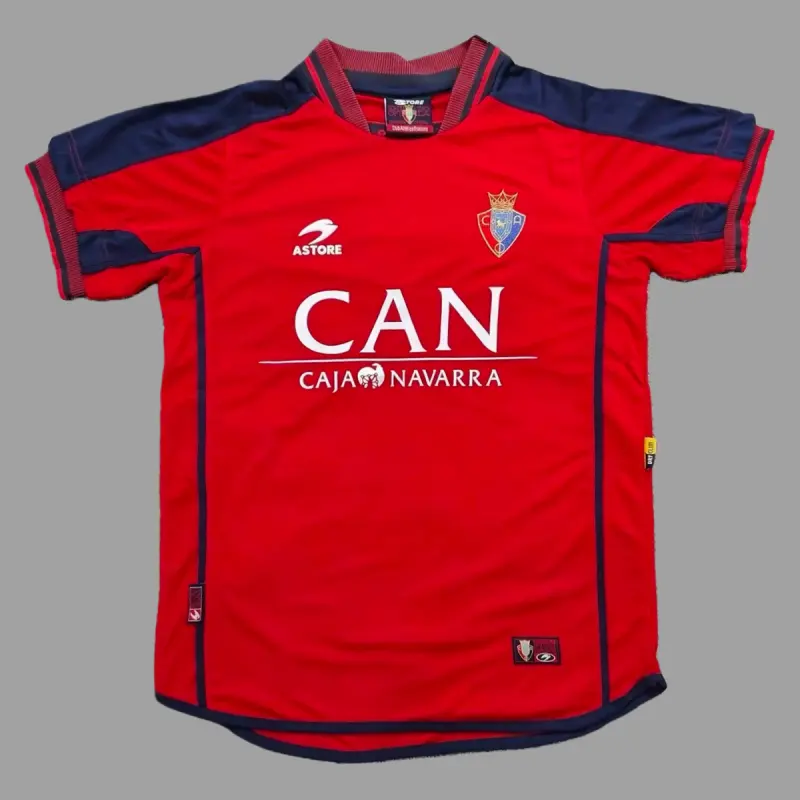 Retro 00/01 Osasuna Home Jersey