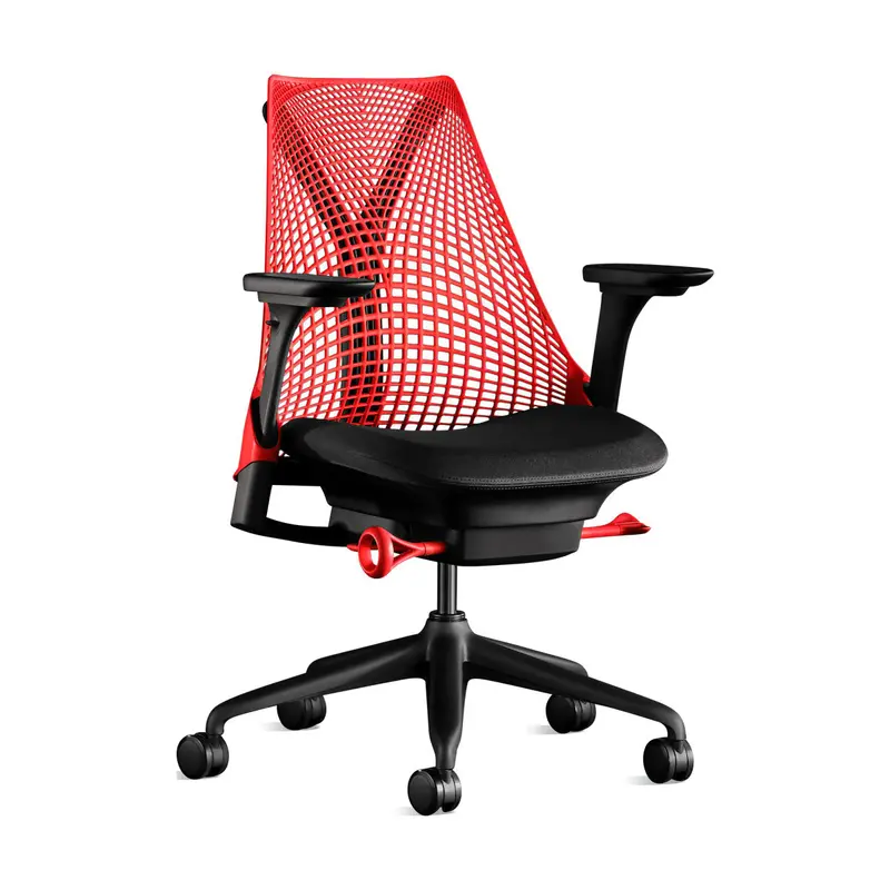 Sayl Pro Gaming Chair – Breathable Mesh Back, Adjustable Height & Tilt, Racing-Style Base