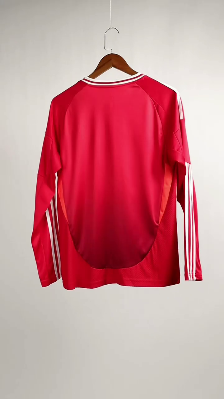 Manchester United Home Long Sleeve Jersey