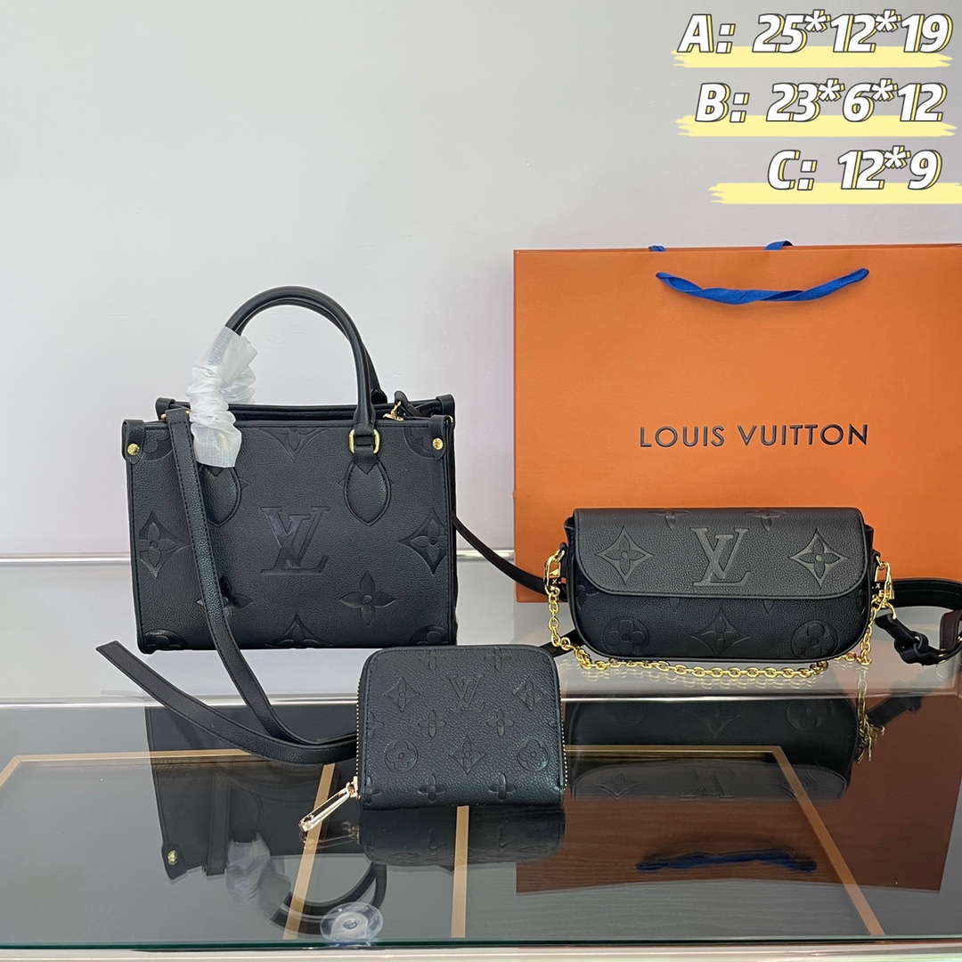 LV three piece combination outfit set - cnluxepick