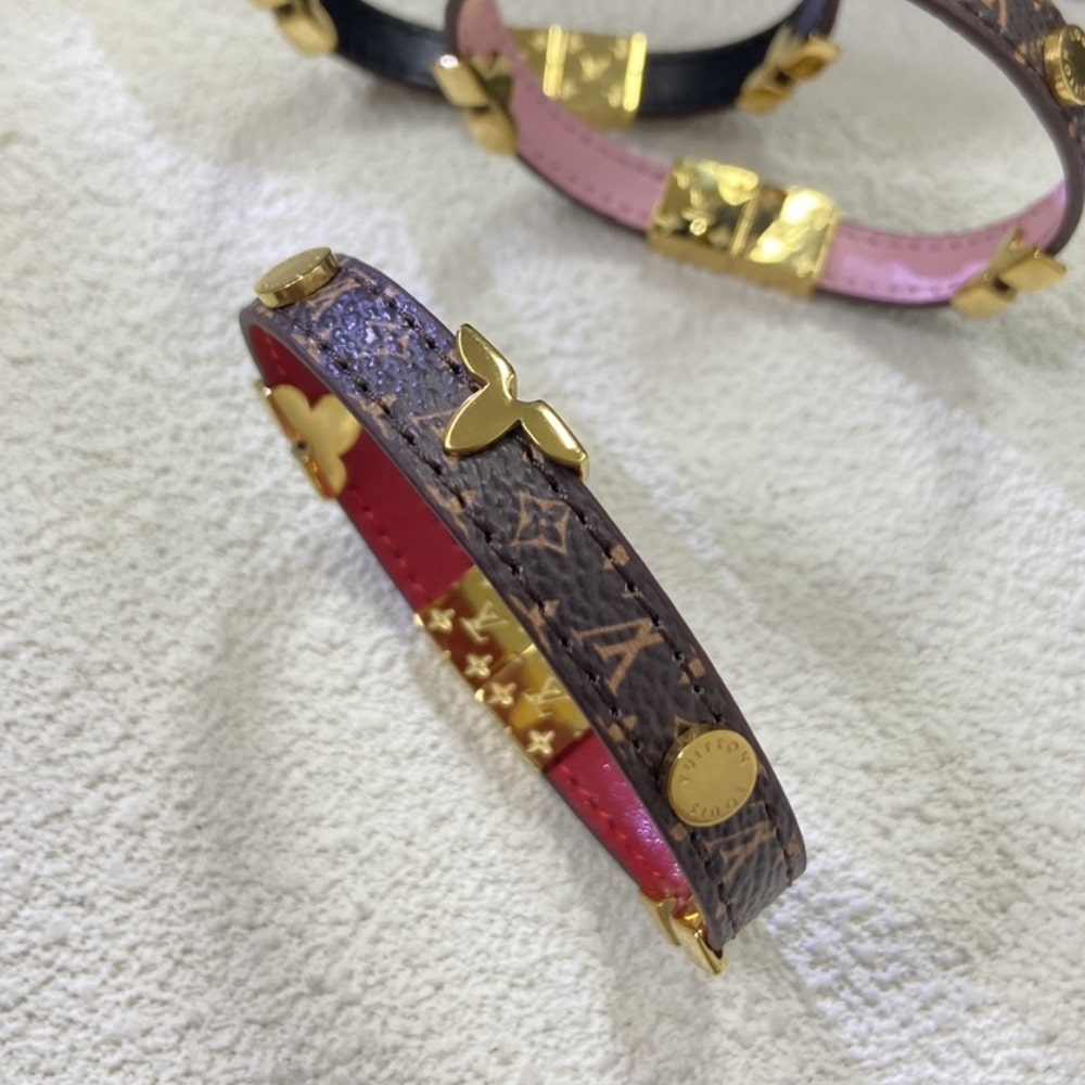 Louis Vuitton Reversible Monogram Bracelet Brown