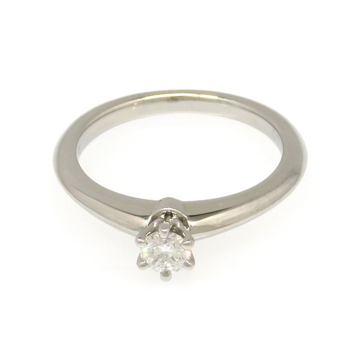 Tiffany & Co. Tiffany Platinum 950 Diamond Ring PT950 Ring