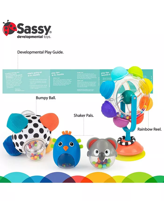 Sassy Baby Sassy Move and Groove Baby Box Gift set, 6 Months plus