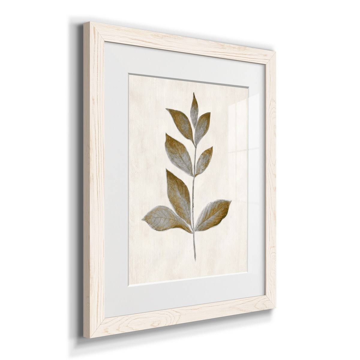 Bronze Leaf I-Premium Framed Print - Ready to Hang - 23X32 - Maple