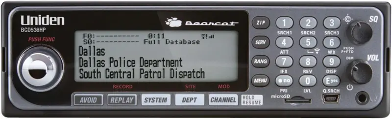 Uniden BCD436HP HomePatrol Handheld Scanner – Digital Trunking Scanner with GPS & Weather Alert Features