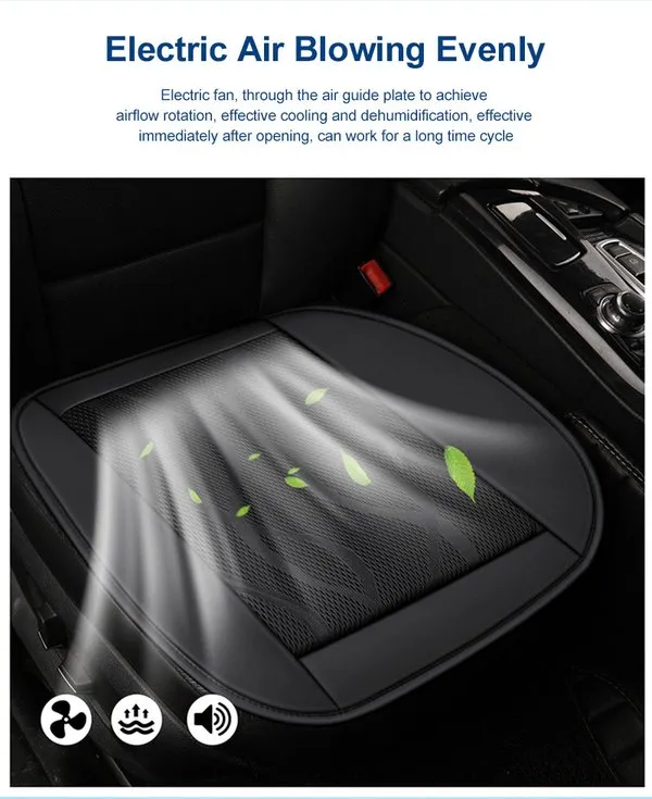 Summer fan cool ice silk cooling seat cushion
