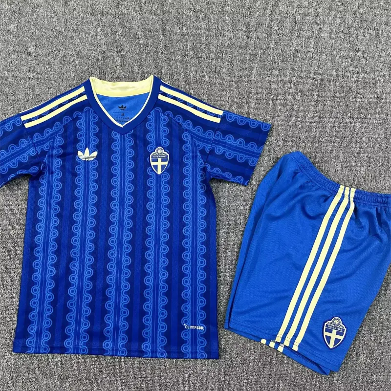 Kids Sweden 2026 Away Jersey
