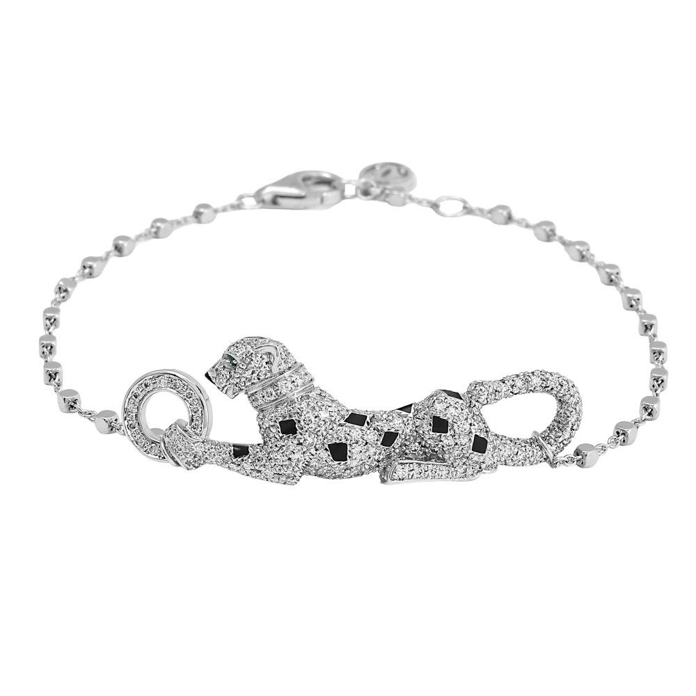 Cartier Panthère Bracelet 18K White Gold N6710516