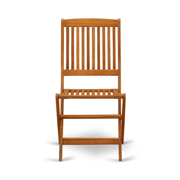 East West Furniture Patio Table Set