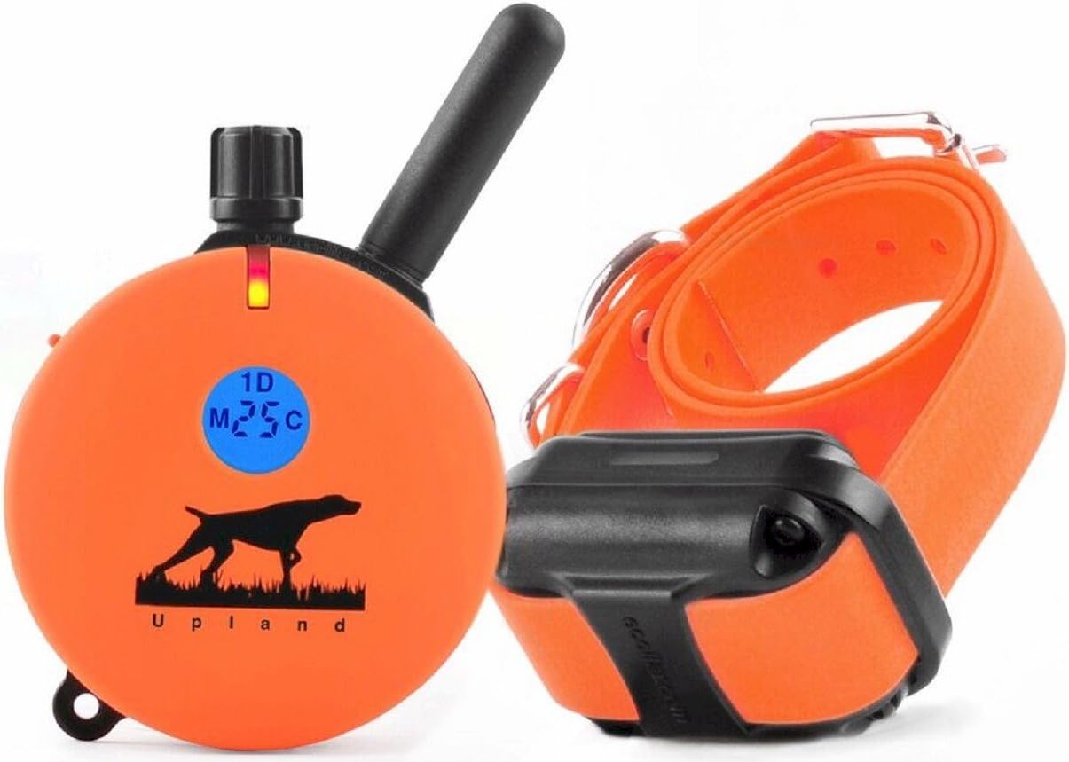 Humane Dog Training Collar with Remote, Features 100 Levels of Safe Stimulation, Tapping Sensation, Night Light, Waterproof, Rechargeable, 1 Mile 1 Dog, Black