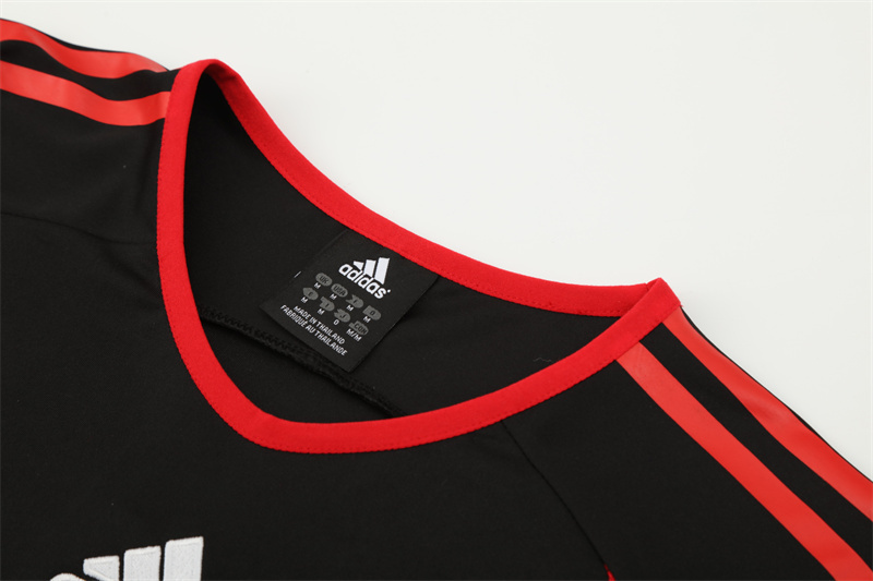 2006/07 AC Milan Retro Short Sleeves Training Jersey - Black 3