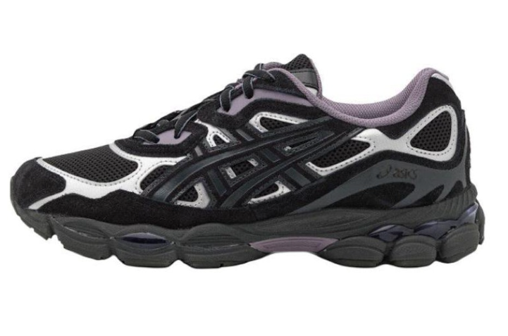 ASICS Gel NYC Black Graphite Grey Purple 1203A632-001