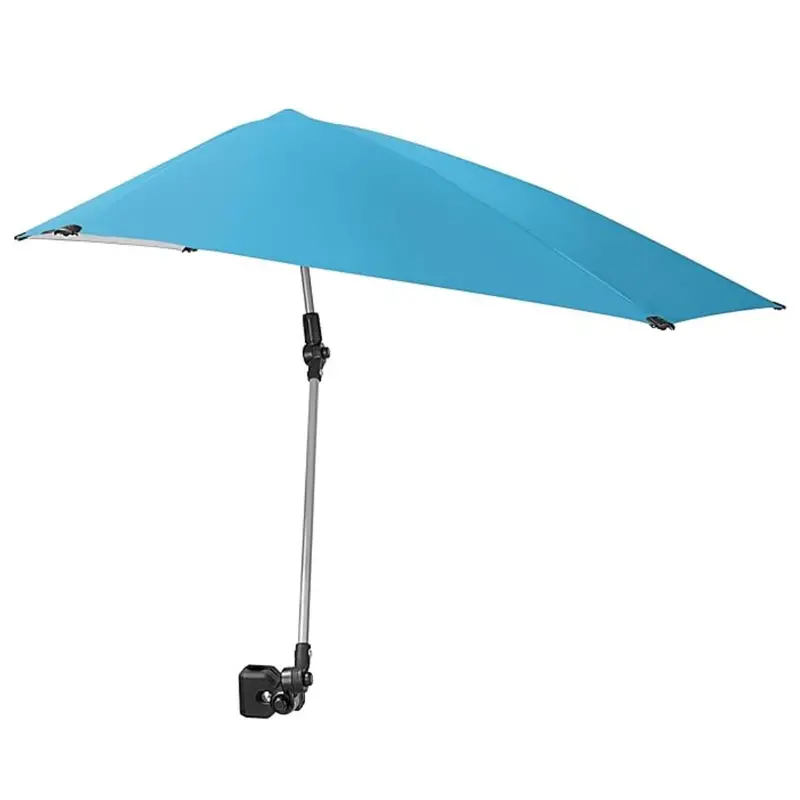 Swivel Clamp-On Umbrella Base – 360° Rotating Shade Mount for Patio & Outdoor Seating