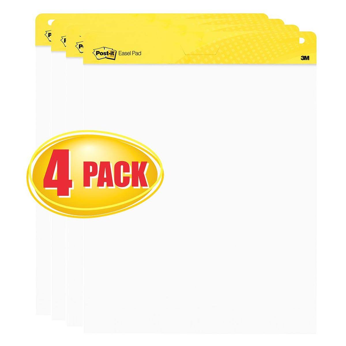 Post-it Easel Pad Plain White - 559VAD4