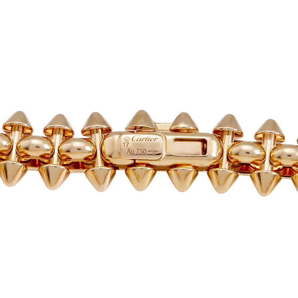 Cartier Crash Do Bracelet 18K Yellow Gold N678700