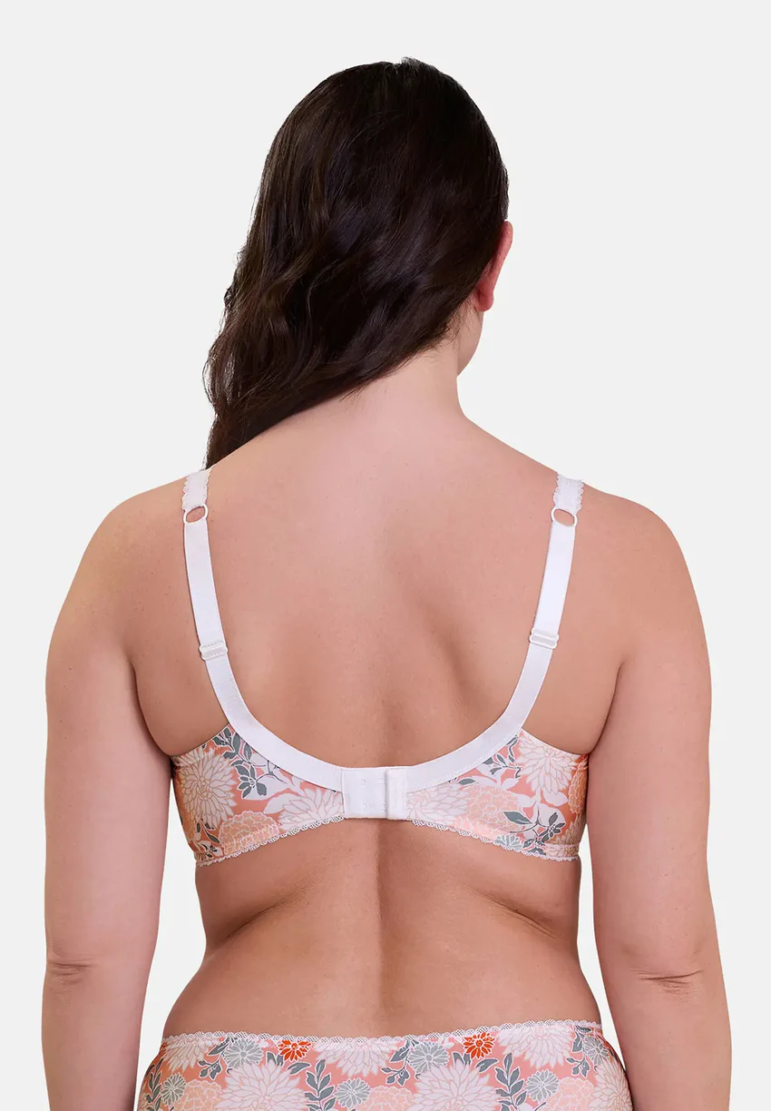 Soutien-gorge emboîtant Aurélie Imprimé Dahlia Clair