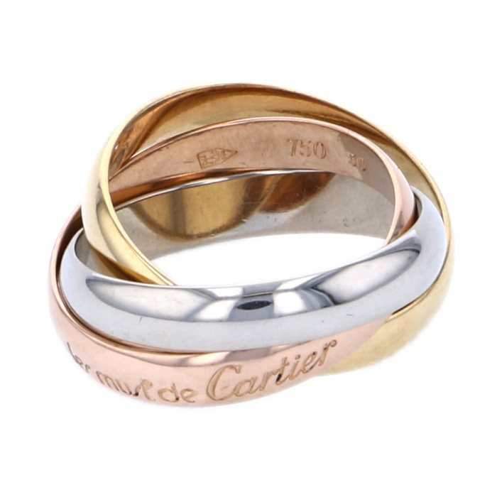 Cartier Trinity Ring Tri-Gold