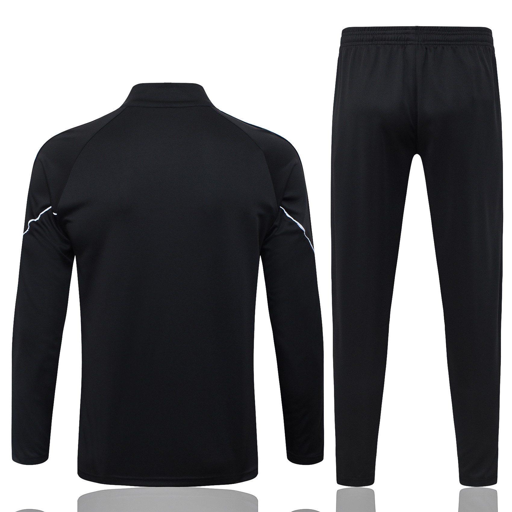 Man City 25/26 Half Zipper Training Suit Black