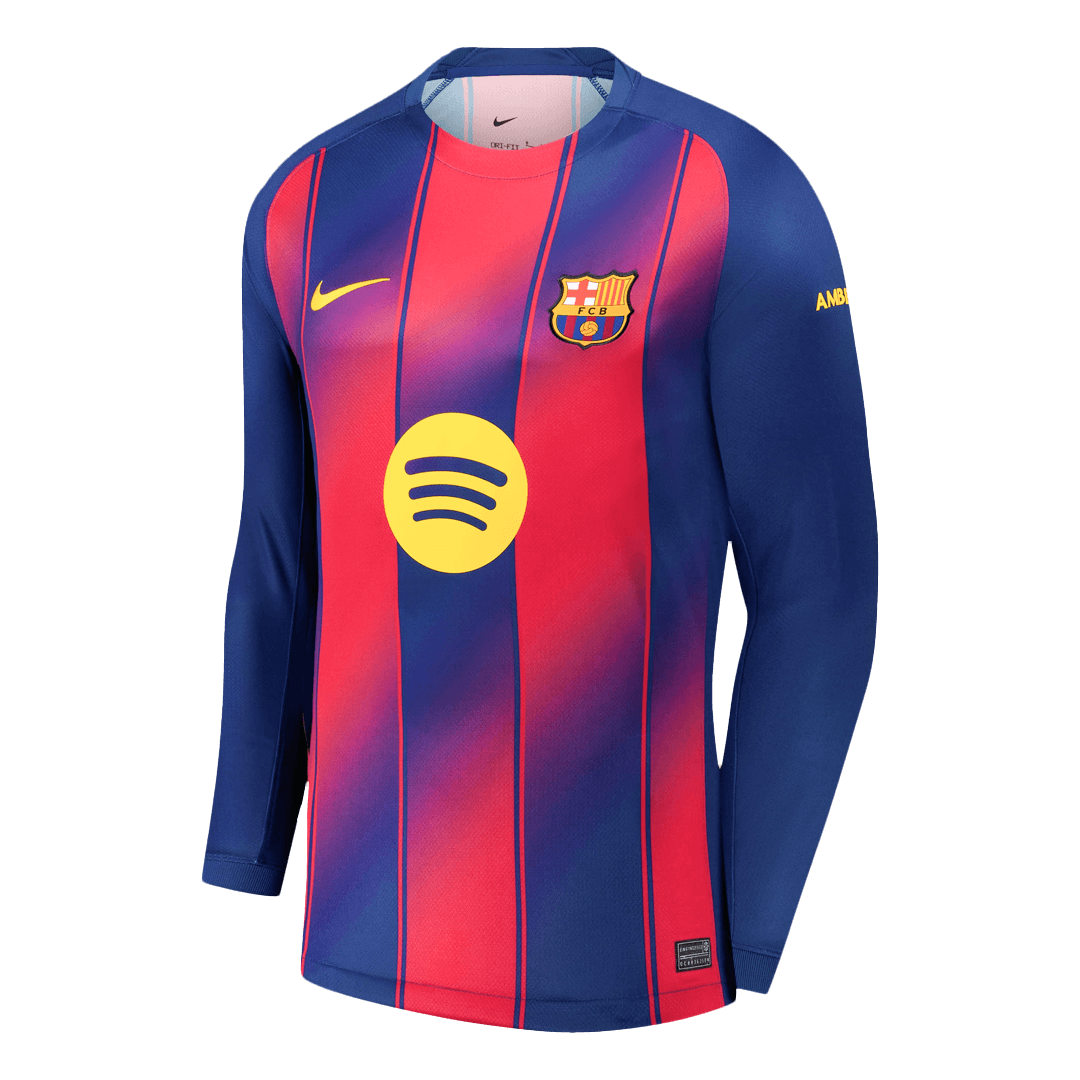 Barcelona Home Long Sleeve Jersey 2025/26