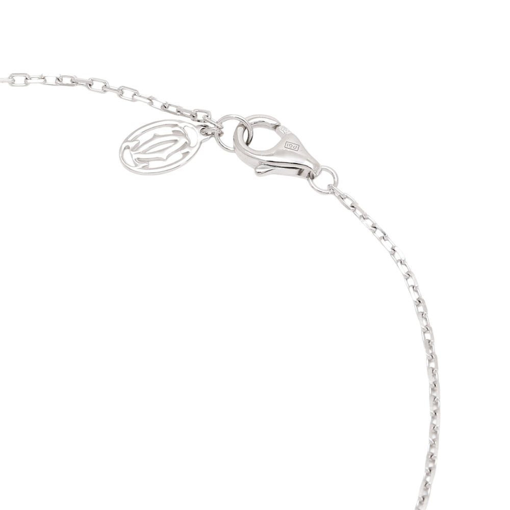 Cartier Juste un Clou Diamond Necklace 18K White Gold B7224898