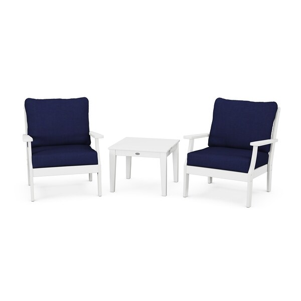 POLYWOOD Braxton 3Piece Deep Seating Set