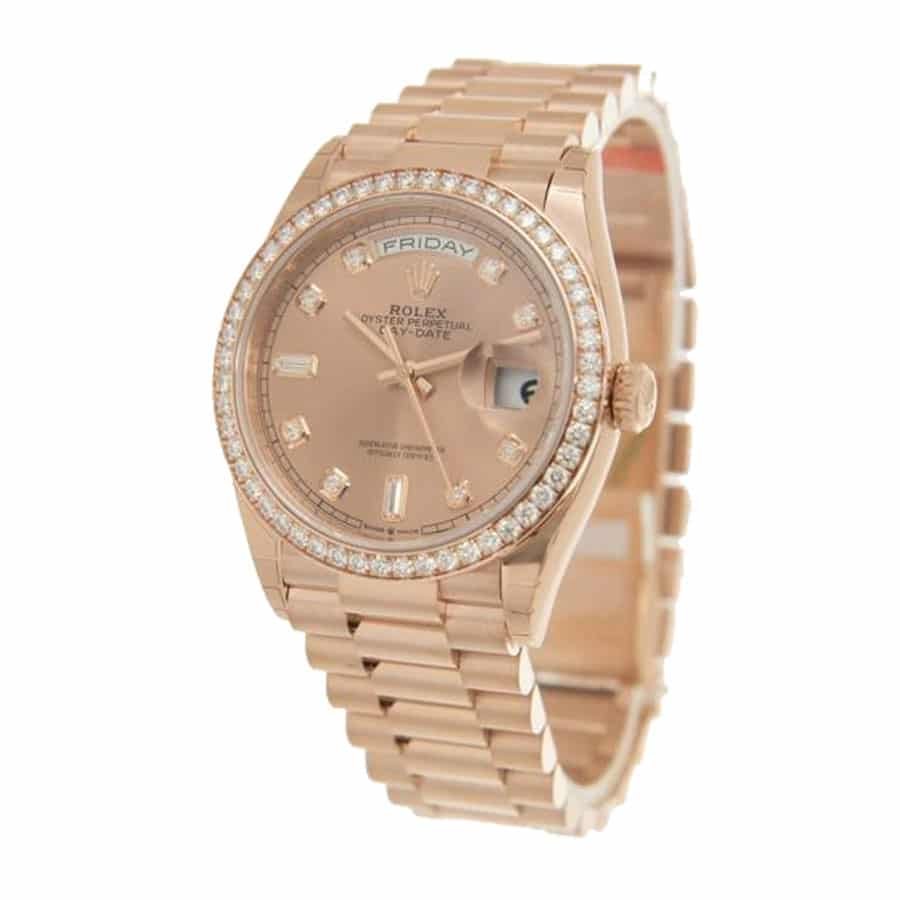 Rolex Day-Date 128345PDP “Pink Diamond” Super Clone Exceptional Replica 1:1