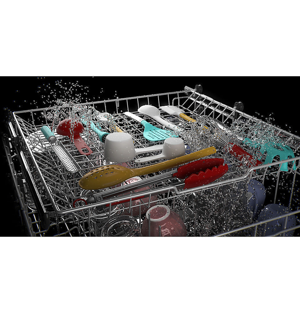 GE - Top Control Built-In Dishwasher with 3rd Rack, Dry Boost, 50 dBa - White