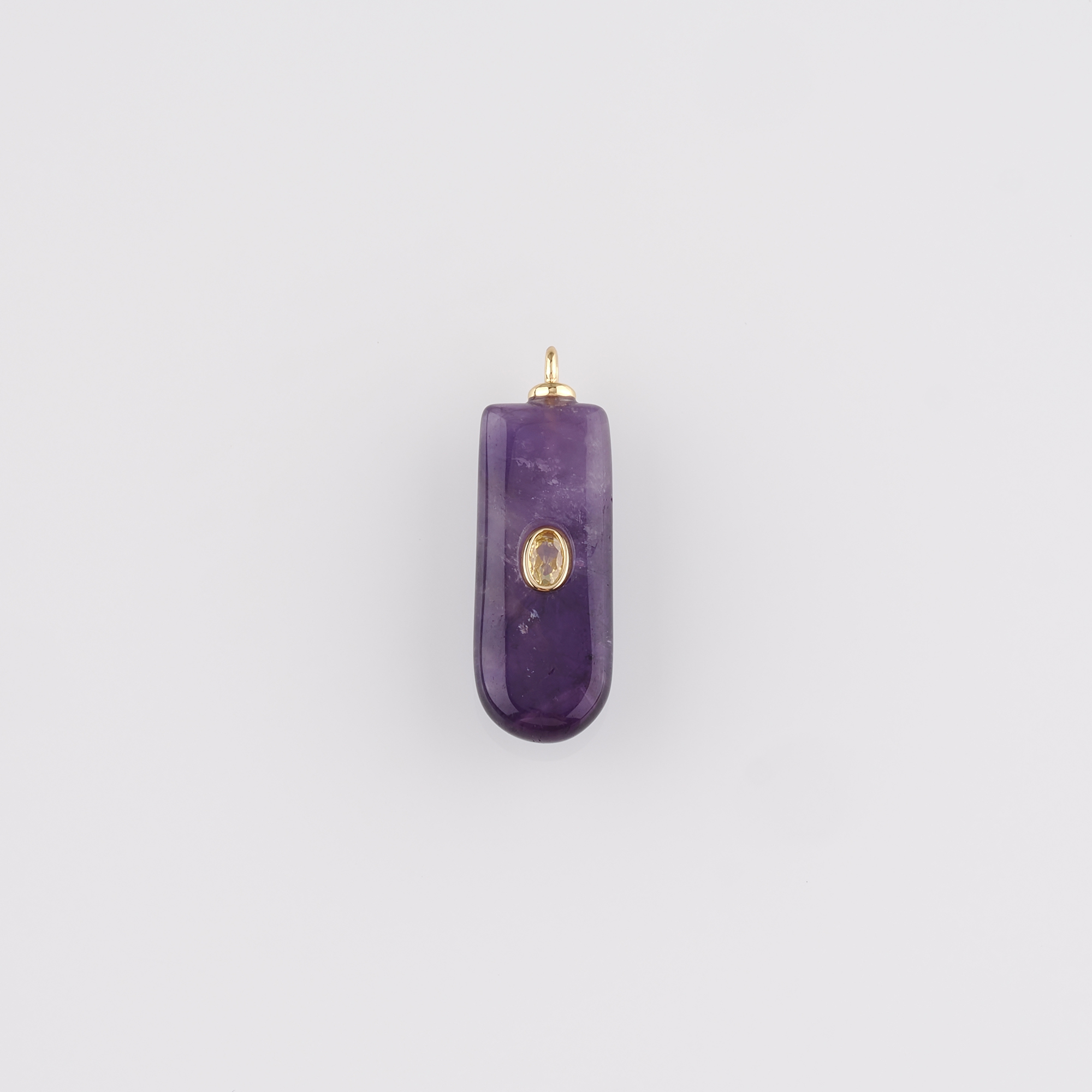 18K Gold Filled Rectangle Pendant,Natural Stone Charm Earrings Necklace for DIY Jewelry Making Supply