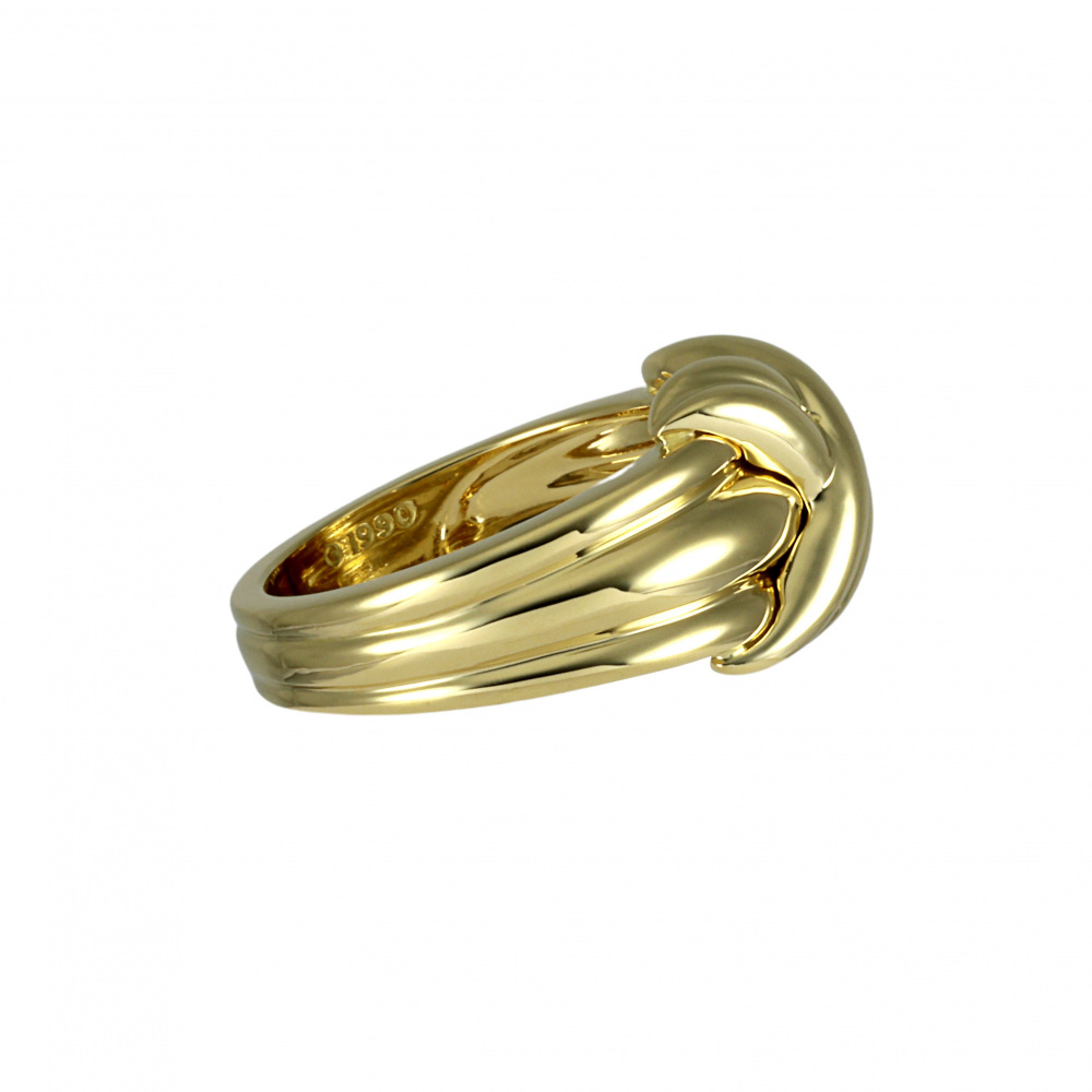 Tiffany & Co. Tiffany Signature K18YG Yellow Gold Ring